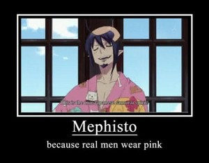  MEPHISTO because real men wear peak