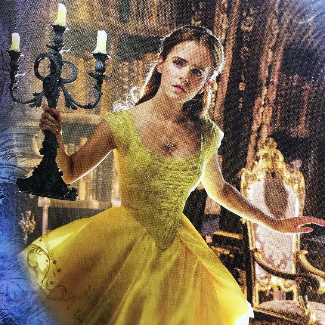 Emma Watson New Pictures Of Emma Watson As Belle From Beauty And The ...