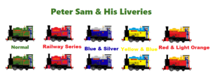  Peter Sam And His Liveries