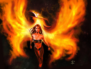  Phoenix Jean Grey por IvannaMatilla