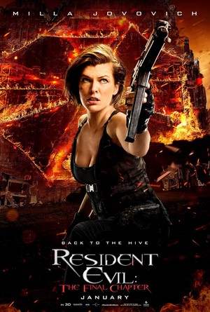 Resident Evil: The Final Chapter - Character Poster - Alice
