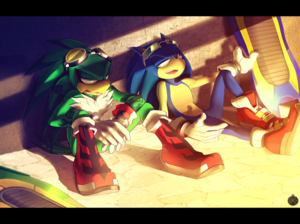  Sonic Riders:Sonic