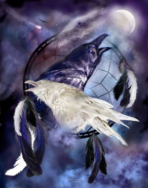 Spirit of the raven by Carol Cavalaris