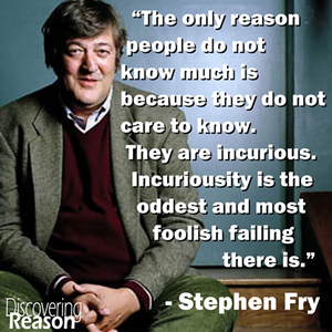  Stephen Fry on Incuriosity