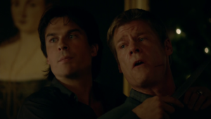  TVD 8x07 Damon and Pete