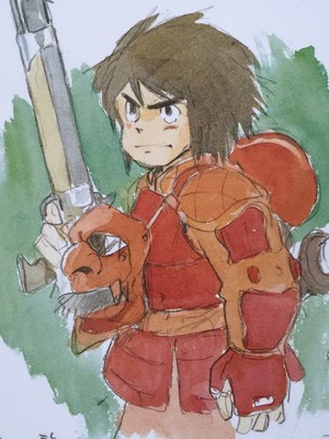 The Art Of Nausicaä Of The Valley Of The Wind - Watercolor Impressions - Hayao Miyazaki