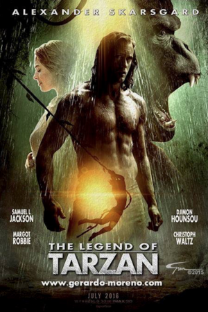  The Legend Of Tarzan peminat Poster