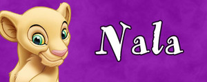  Walt ডিজনি Character Banner - Nala
