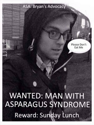  Wanted: Man With asparagus کے, مارچوبہ Syndrome.