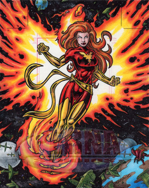  Women of Marvel Dark Phoenix sa pamamagitan ng tonyperna