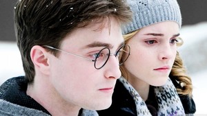  harry potter and hermione 壁纸 1366x768