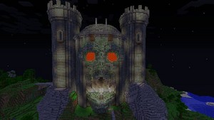  minecraft castles skull