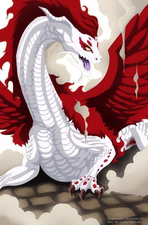  *Irene Belserion Transformed Into Dragon*