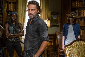  7x09 ~ Rock in the Road ~ Rick, Michonne and Carl