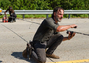 7x09 ~ Rock in the Road ~ Rick and Michonne
