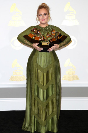 Adele at Grammys 2017