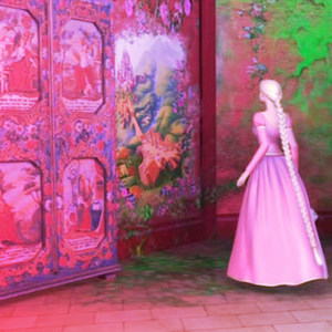  바비 인형 as Rapunzel