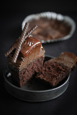  chocolat petit gâteau, cupcake