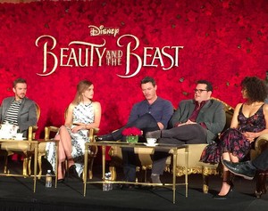  Emma Watson at 'Beauty and the Beast' LA press conference