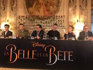  Emma Watson at the 'Beauty and the Beast' Paris press conference