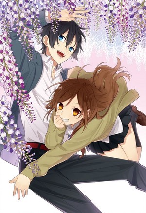 Enjoying the flowers together <3