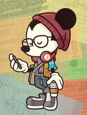  Hipster Mickey