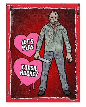  Horror Valentines - Friday the 13th