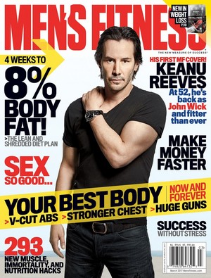  Keanu in Men's Fitness