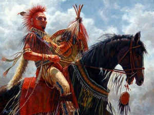  Keokuk (Sac and rubah, fox Chief) oleh James Ayers