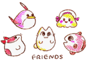  Kirby دوستوں