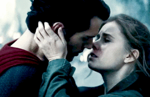  Lois and Clark kiss - Man of Steel
