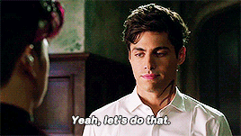  Magnus and Alec asking each other out
