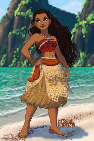  Moana Polynesian Princess
