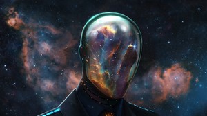 Mr. Universe Surreal Wallpaper