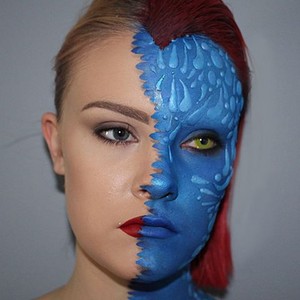  Mystique Face Paint pt. 2