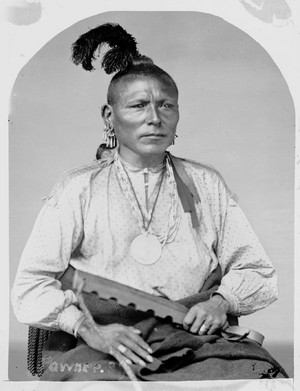  One Who Strikes The Chiefs First 1868 (Pawnee)