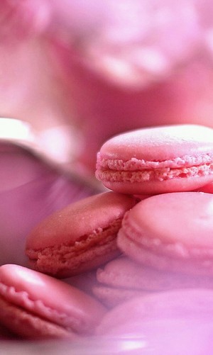  담홍색, 핑크 Desserts