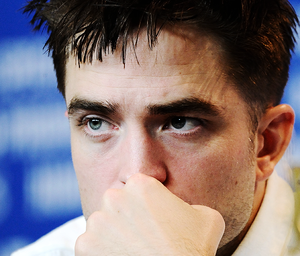  Robert at press conference for The Mất tích City of Z