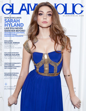  Sarah Hyland - Glamaholic Cover - December 2012