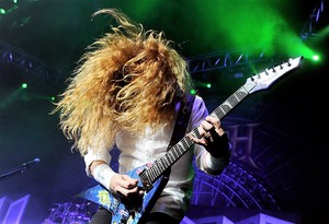  Slayer Megadeth Anthrax Perform Gibson Amphith