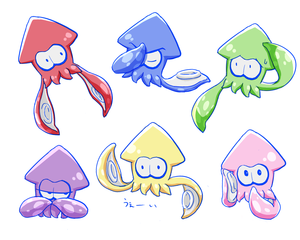  Squid expressions