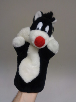  Sylvester Cat hand puppet