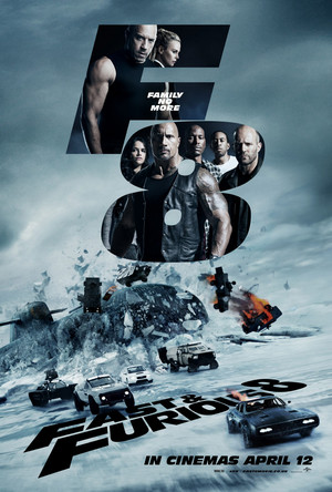  The Fate of the Furious (2017) UK Poster