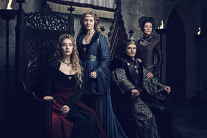  The White Princess 퀸 and Princess Elizabeth, Henry VII and Margaret Beaufort Official Picture