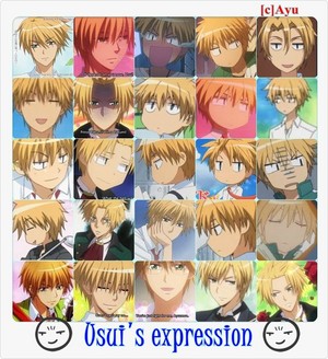 Usui's expressions 