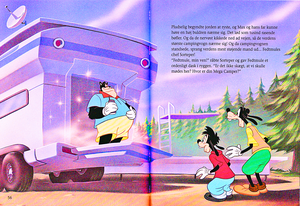  Walt डिज़्नी Book Scans – A Goofy Movie: The Story of Max Goof (Danish Version)