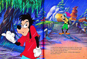  Walt ディズニー Book Scans – A Goofy Movie: The Story of Max Goof (Danish Version)