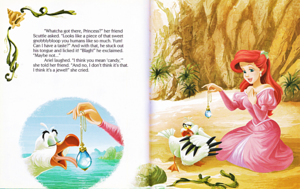  Walt disney libros – The Little Mermaid: Ariel and the Aquamarine Jewel (English Version)