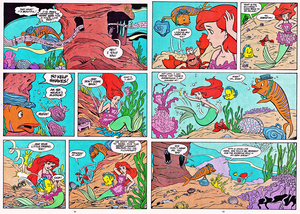  Walt ডিজনি Comics - The Little Mermaid: Sink অথবা Swim (English Version)