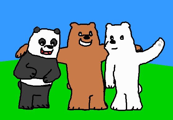 We Bare Bears 2  Grizzly  Panda and Ice Bear